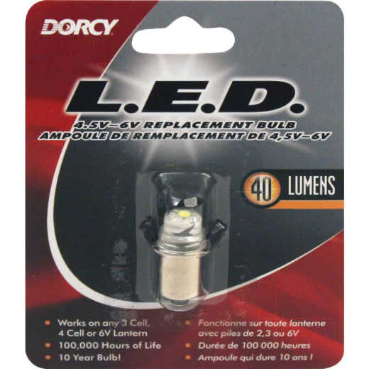 Dorcy 4.5V to 6V LED Replacement Flashlight Bulb